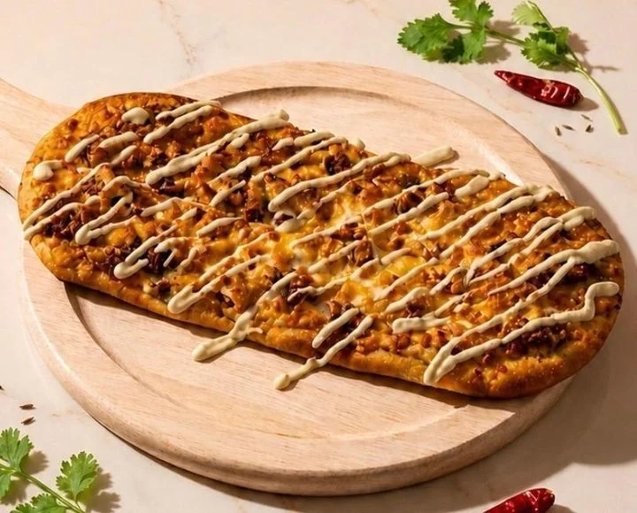 Chicken Chapli flat bread