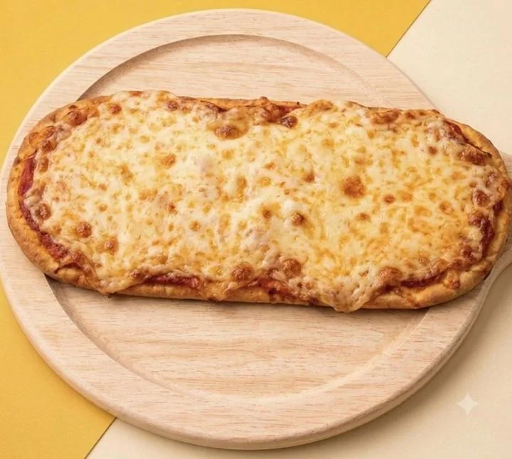 Cheesy flat bread
