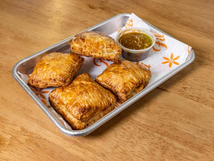 FiLLi savory patties on a tray