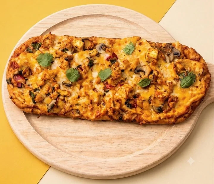 Vegetarian flat bread